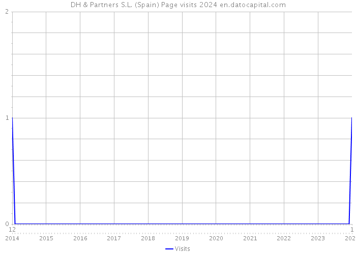 DH & Partners S.L. (Spain) Page visits 2024 