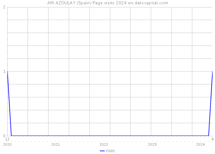ARI AZOULAY (Spain) Page visits 2024 