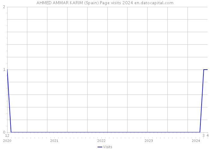 AHMED AMMAR KARIM (Spain) Page visits 2024 