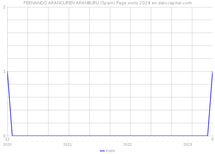 FERNANDO ARANGUREN ARANBURU (Spain) Page visits 2024 