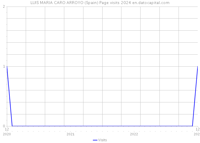 LUIS MARIA CARO ARROYO (Spain) Page visits 2024 