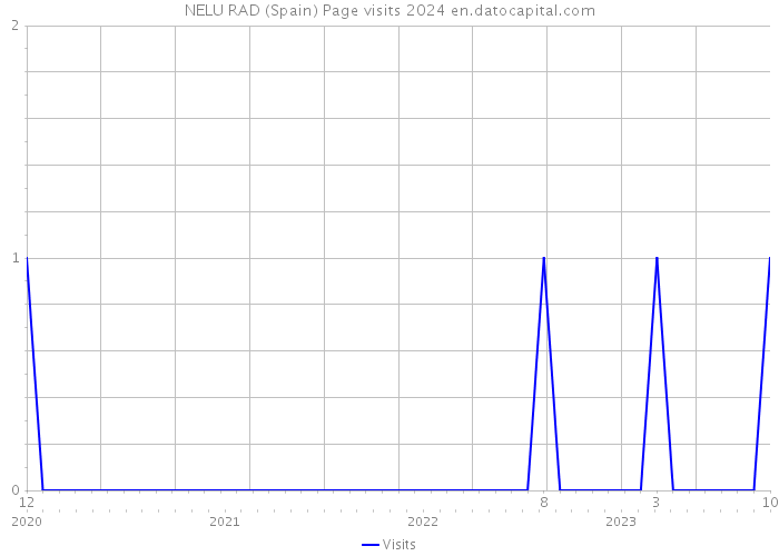 NELU RAD (Spain) Page visits 2024 