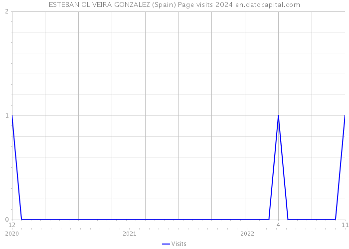 ESTEBAN OLIVEIRA GONZALEZ (Spain) Page visits 2024 
