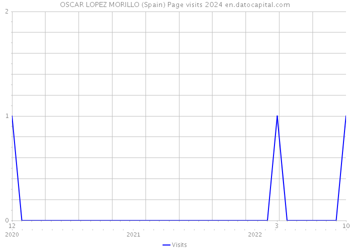 OSCAR LOPEZ MORILLO (Spain) Page visits 2024 
