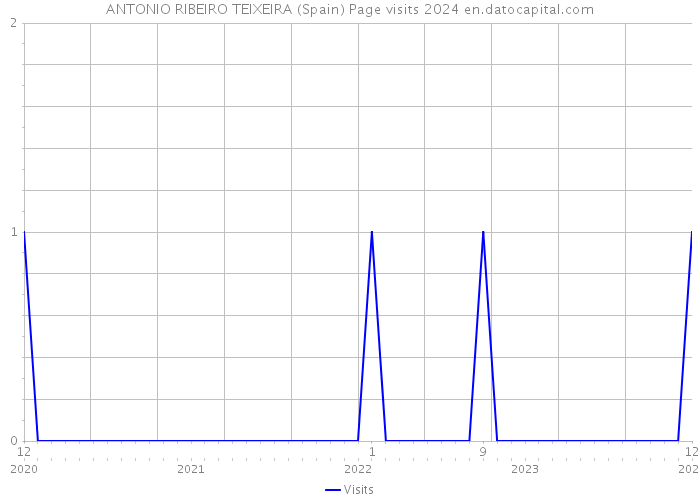 ANTONIO RIBEIRO TEIXEIRA (Spain) Page visits 2024 