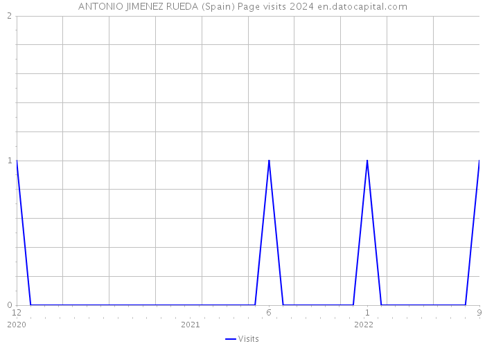 ANTONIO JIMENEZ RUEDA (Spain) Page visits 2024 