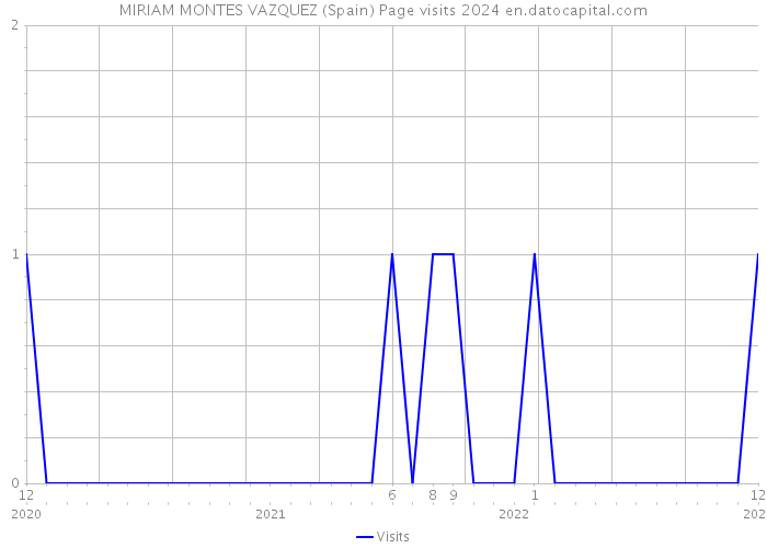 MIRIAM MONTES VAZQUEZ (Spain) Page visits 2024 