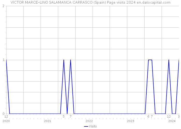 VICTOR MARCE-LINO SALAMANCA CARRASCO (Spain) Page visits 2024 