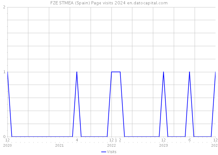 FZE STMEA (Spain) Page visits 2024 