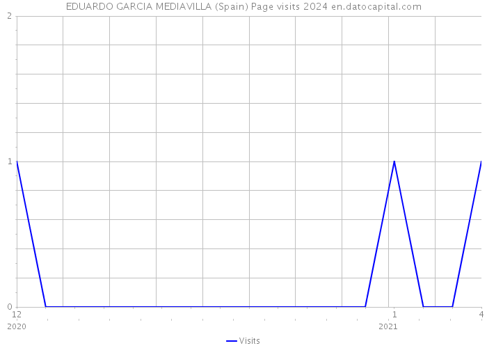 EDUARDO GARCIA MEDIAVILLA (Spain) Page visits 2024 