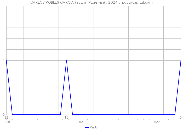 CARLOS ROBLES GARCIA (Spain) Page visits 2024 