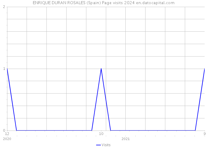 ENRIQUE DURAN ROSALES (Spain) Page visits 2024 