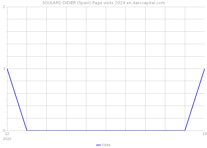 SOULARD DIDIER (Spain) Page visits 2024 