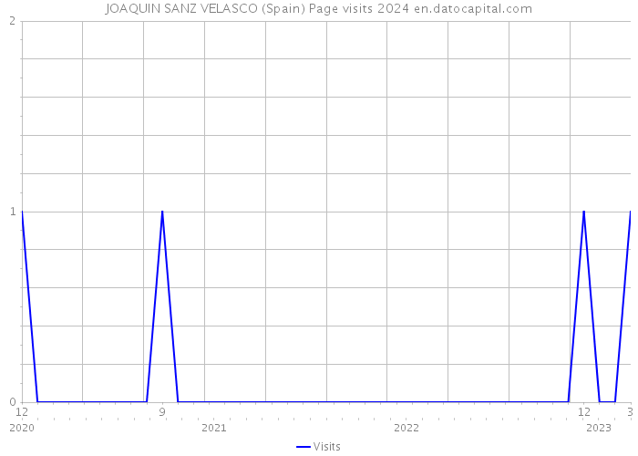 JOAQUIN SANZ VELASCO (Spain) Page visits 2024 