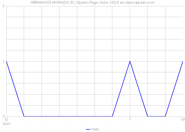 HERMANOS MORADO SC (Spain) Page visits 2024 