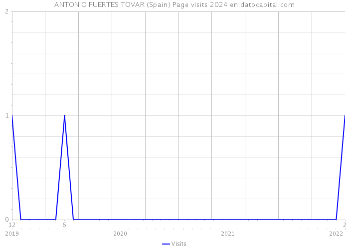 ANTONIO FUERTES TOVAR (Spain) Page visits 2024 