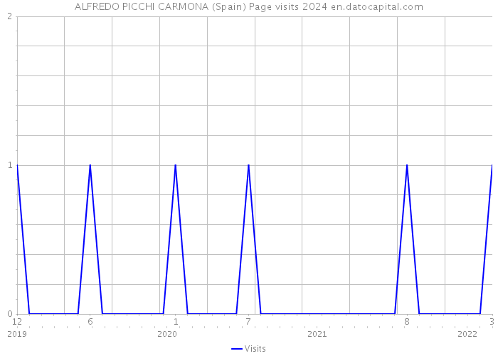 ALFREDO PICCHI CARMONA (Spain) Page visits 2024 