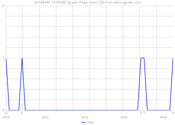 SOUMARI YASSINE (Spain) Page visits 2024 