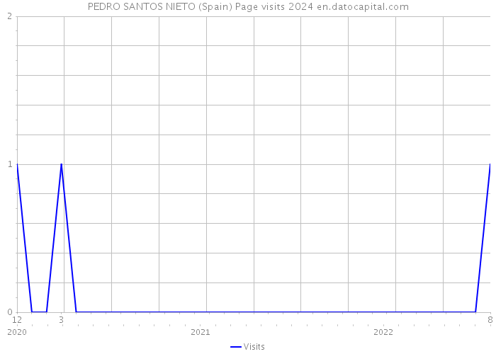 PEDRO SANTOS NIETO (Spain) Page visits 2024 