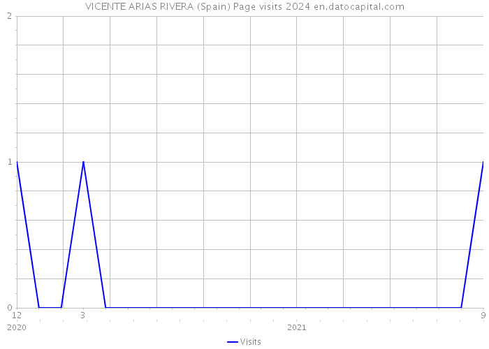 VICENTE ARIAS RIVERA (Spain) Page visits 2024 