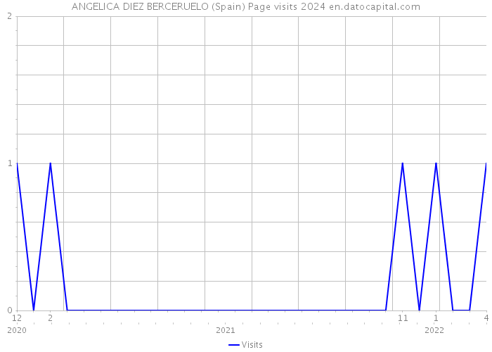 ANGELICA DIEZ BERCERUELO (Spain) Page visits 2024 