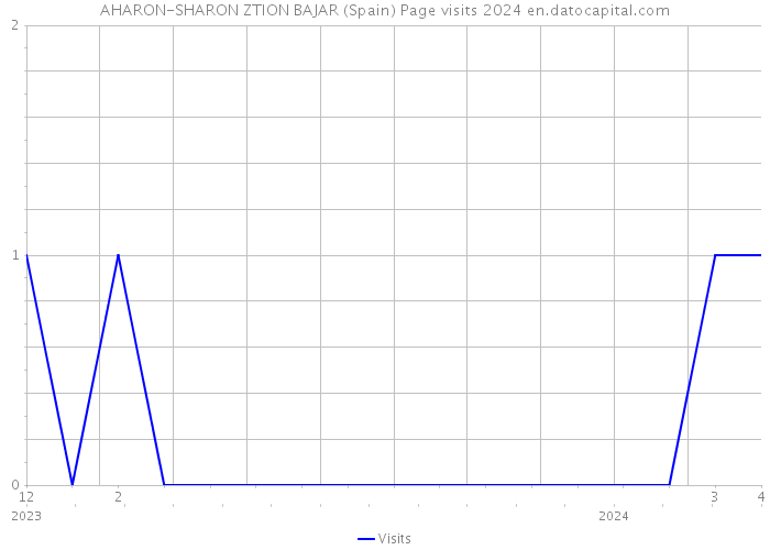 AHARON-SHARON ZTION BAJAR (Spain) Page visits 2024 