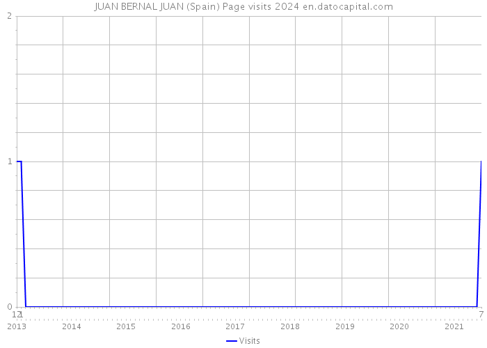 JUAN BERNAL JUAN (Spain) Page visits 2024 