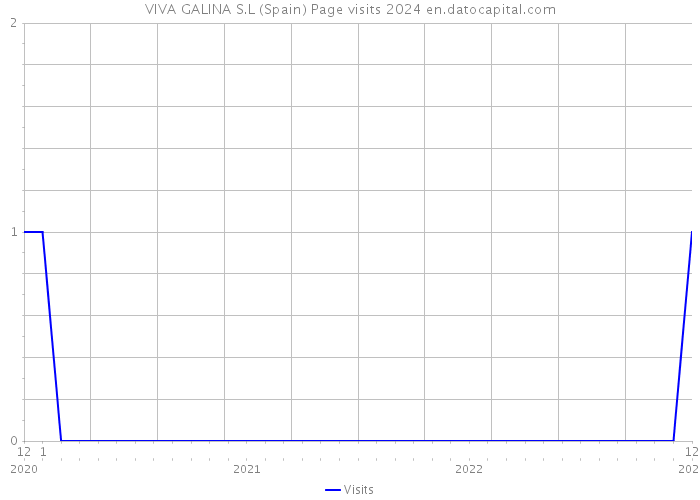 VIVA GALINA S.L (Spain) Page visits 2024 