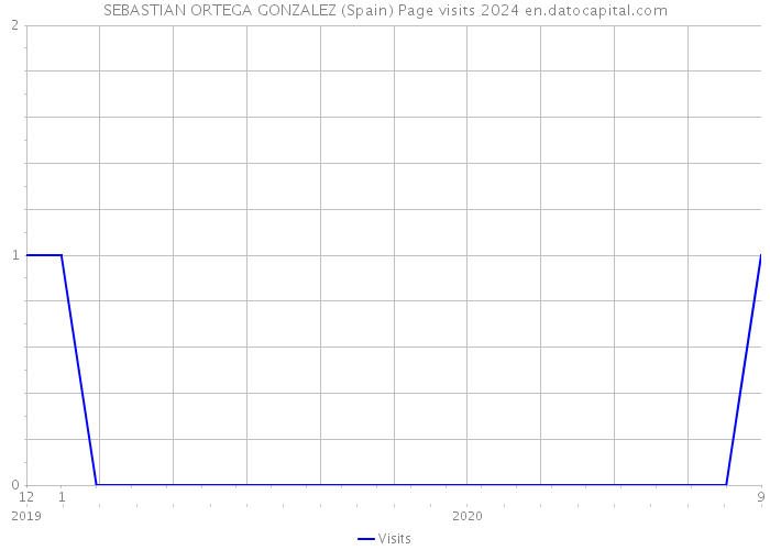 SEBASTIAN ORTEGA GONZALEZ (Spain) Page visits 2024 
