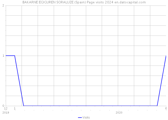 BAKARNE EGIGUREN SORALUZE (Spain) Page visits 2024 