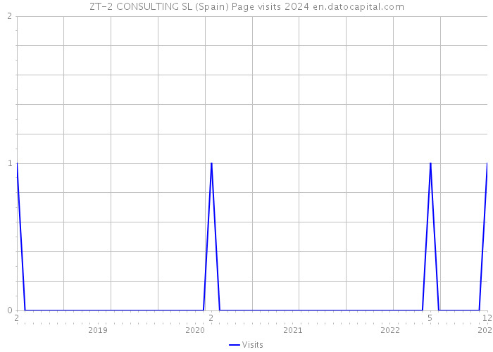 ZT-2 CONSULTING SL (Spain) Page visits 2024 