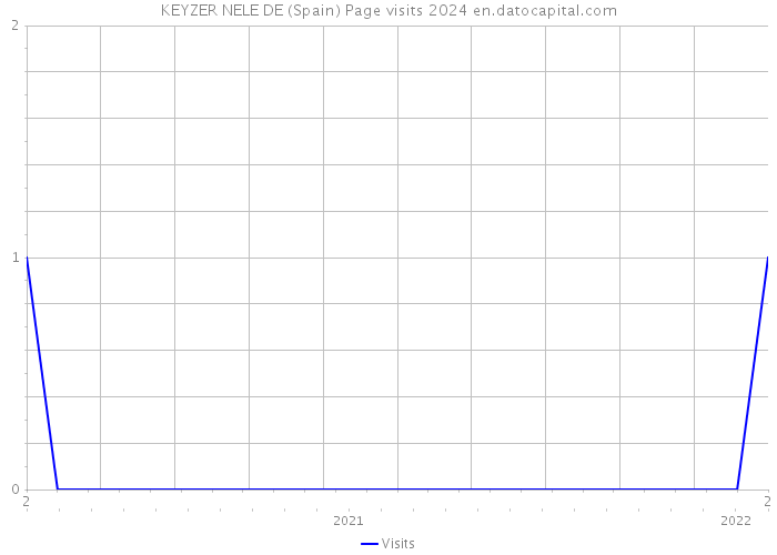 KEYZER NELE DE (Spain) Page visits 2024 