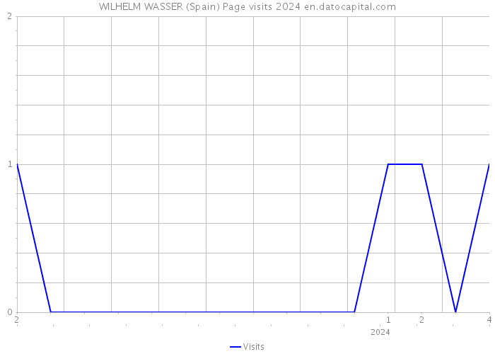 WILHELM WASSER (Spain) Page visits 2024 