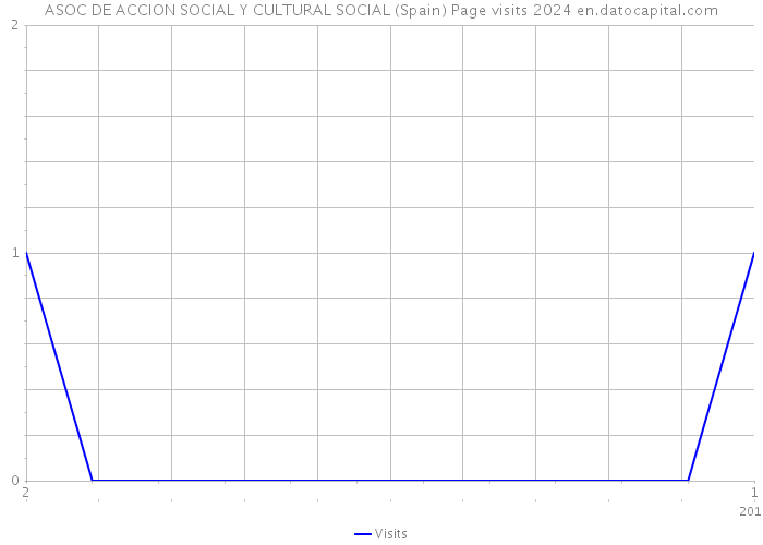 ASOC DE ACCION SOCIAL Y CULTURAL SOCIAL (Spain) Page visits 2024 