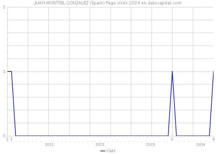 JUAN MONTIEL GONZALEZ (Spain) Page visits 2024 