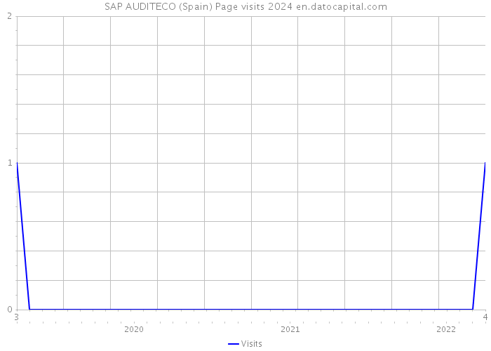 SAP AUDITECO (Spain) Page visits 2024 