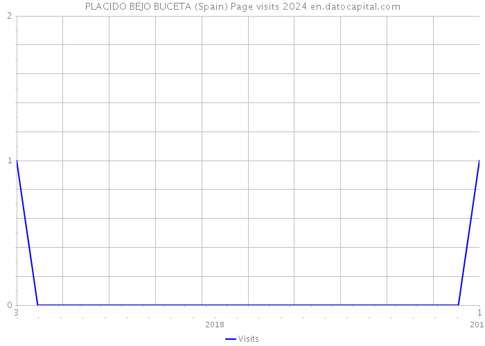 PLACIDO BEJO BUCETA (Spain) Page visits 2024 