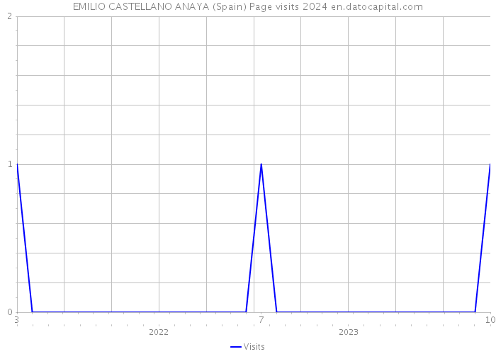 EMILIO CASTELLANO ANAYA (Spain) Page visits 2024 