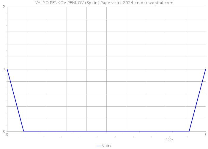 VALYO PENKOV PENKOV (Spain) Page visits 2024 