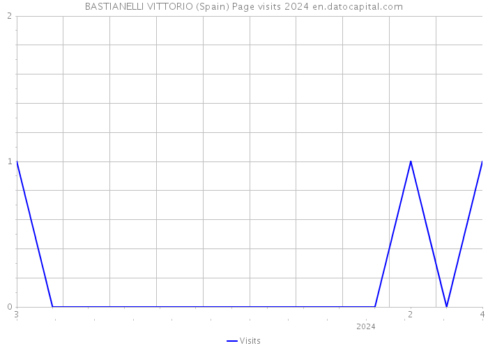 BASTIANELLI VITTORIO (Spain) Page visits 2024 