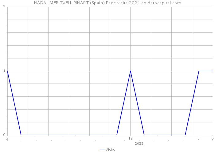 NADAL MERITXELL PINART (Spain) Page visits 2024 