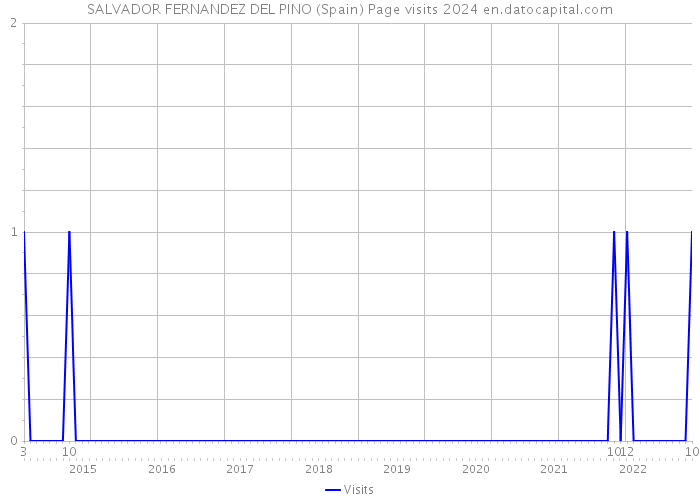 SALVADOR FERNANDEZ DEL PINO (Spain) Page visits 2024 