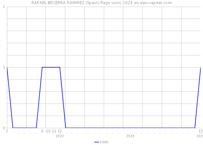 RAFAEL BECERRA RAMIREZ (Spain) Page visits 2024 