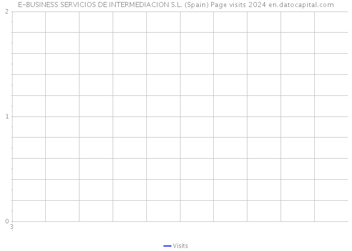 E-BUSINESS SERVICIOS DE INTERMEDIACION S.L. (Spain) Page visits 2024 