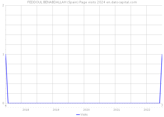 FEDDOUL BENABDALLAH (Spain) Page visits 2024 