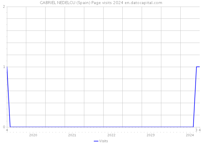 GABRIEL NEDELCU (Spain) Page visits 2024 