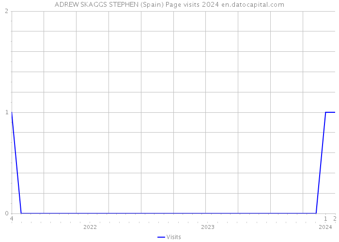 ADREW SKAGGS STEPHEN (Spain) Page visits 2024 