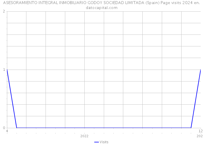 ASESORAMIENTO INTEGRAL INMOBILIARIO GODOY SOCIEDAD LIMITADA (Spain) Page visits 2024 