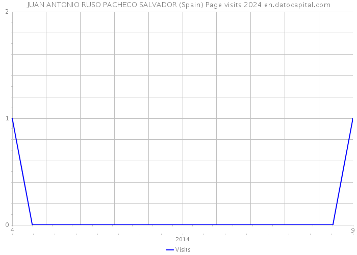 JUAN ANTONIO RUSO PACHECO SALVADOR (Spain) Page visits 2024 
