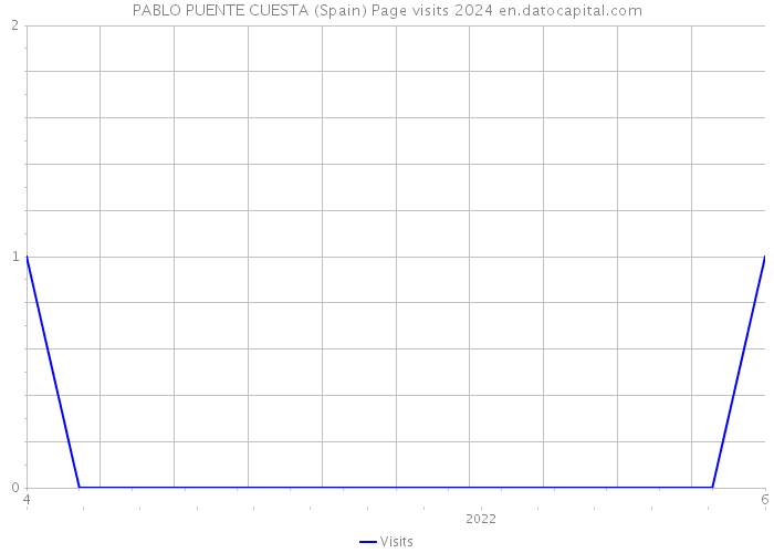 PABLO PUENTE CUESTA (Spain) Page visits 2024 